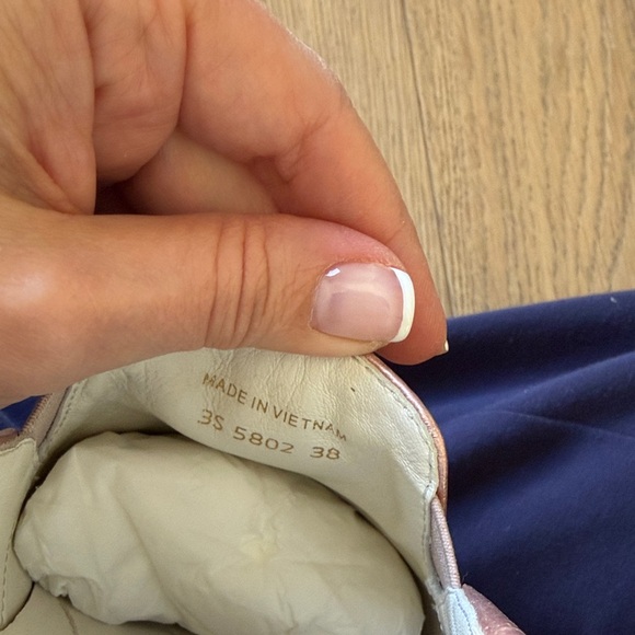 Prada Metallic Pink Slip-On Shoes - Picture 2 of 2